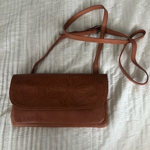 Camel colored crossbody